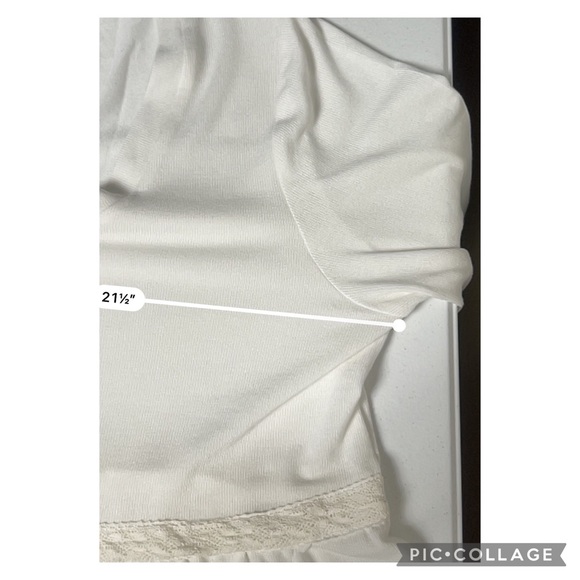 Weekend Suzanne Betro Large Women's Tunic Top Lace - Picture 8 of 10